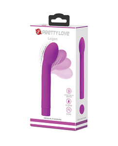 Pretty Love Logan Bendable Battery G-Spot Vibrator - Fuchsia