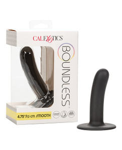 CalExotics Boundless 4.75" Smooth Strap On Dildo - Black