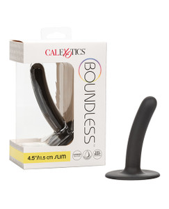 CalExotics Boundless 4.5" Slim Strap On Dildo - Black