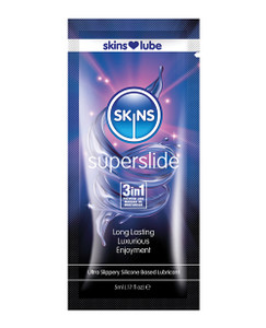 Creative Conceptions Skins Super Slide Silicone Based Personal Lubricant - 5 Ml Foil