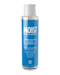 Pipedream Moist Premium Formula Water - Based Personal Lubricant - 4.4Oz