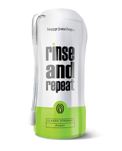 Global Novelties Rinse & Repeat Classic Pussy Masturbator Stroker