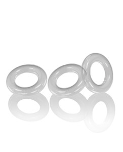 Oxballs Willy Rings Cock Rings - Clear Pack Of 3