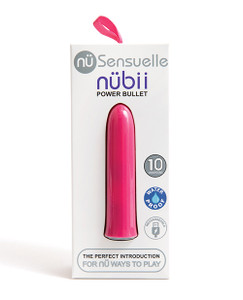 Nu Sensuelle Nubii 15 Function Bullet Vibrator - Blush Pink