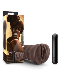 Blush Hot Chocolate Brianna Masturbator Stroker - Chocolate