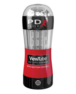 Pipedream Pdx Elite Viewtube See-thru Stroker