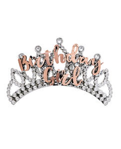 Birthday Girl Tiara - Rose Gold