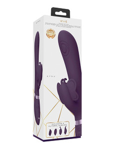 Shots Vive Etsu Pulse G-Spot Rabbit With Interchangeable Clitoral Attachments - Purple