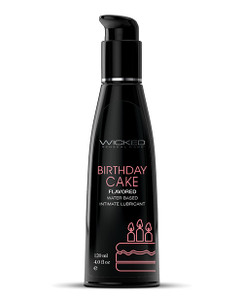 Wicked Sensual Care Water Based Lubricant - 4 Oz Birthday Cake Wicked Sensual Care Water Based Lubricant - 4 Oz Birthday Cake