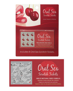 Oral Sex Scratch Tickets - Every Ticket Is A Winner Oral Sex Scratch Tickets - Every Ticket Is A Winner