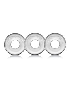 Oxballs Ringer Donut 1 - Clear Pack Of 3