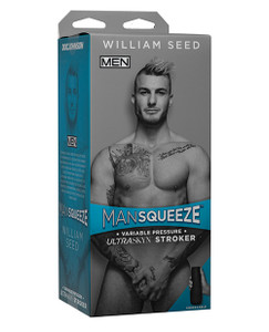 Doc Johnson Man Squeeze Ultraskyn Ass Stroker - William Seed
