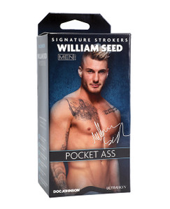 Doc Johnson Signature Strokers Ultraskyn Pocket Ass - William Seed