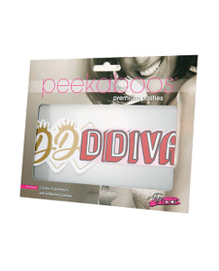 Peekaboos Diva Pasties - 2 Pairs Peekaboos Diva Pasties - 2 Pairs