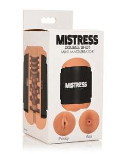 Curve Toys Mistress Mini Double Stroker Pussy & Ass - Medium