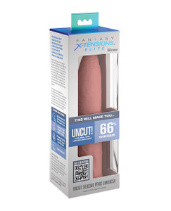 Pipedream Fantasy X-tensions Elite Uncut 7" Extension Sleeve - Light