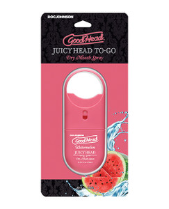 Doc Johnson Goodhead Juicy Head Dry Mouth Spray To Go - .30 Oz Watermelon