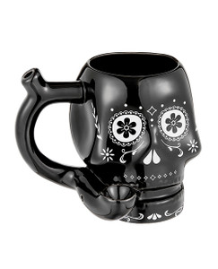 Fashioncraft Novelty Mug - Black Skull Fashioncraft Novelty Mug - Black Skull
