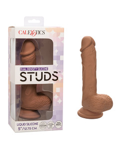 Dual Density Silicone 5" Studs - Brown - Se0255-10