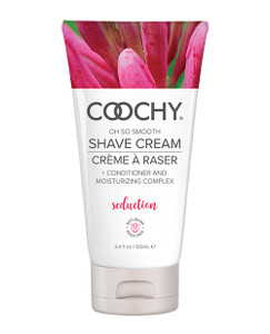 Coochy Seduction Shave Cream - 3.4 Oz Honeysuckle/Citrus