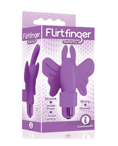 The 9'S Flirtfinger Butterfly - Purple