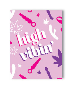 High Vibin' 420 Greeting Card - Kk-4K-Vibin