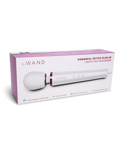 Le Wand Powerful Petite Rechargeable Vibrating Wand Massager - White Le Wand Powerful Petite Rechargeable Vibrating Wand Massager - White