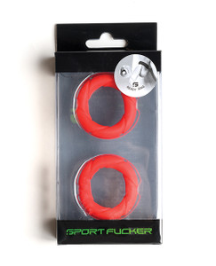 Sport Fucker Ready Rings - Red - SF23136