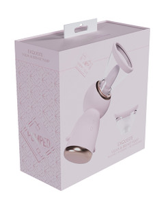 Shots Pumped Exquisite Rechargeable Vulva & Breast Pump - Pink
