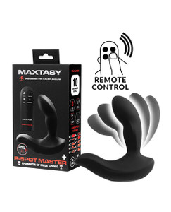 Maxtasy P-Spot Master With Remote Control - Black