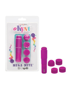 Kyst Mega-Mite Stimulator With Interchangeable Tips - Pink
