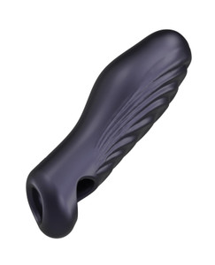 Manwan RYZER Penis Sleeve - Black Plum