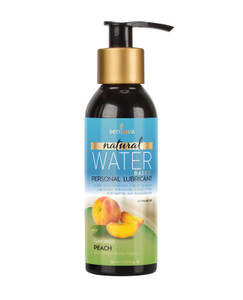 Sensuva Natural Water Based Personal Moisturizer - 4 oz Peach - SENVL624-ML