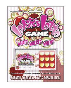 Lovers Lotto Game Scratch & Play Sex Game