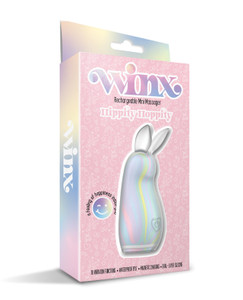 WINX Hippity Hoppity Squishy Silicone Vibrator - Multi-Color