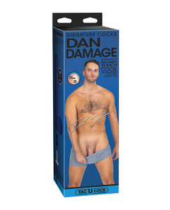 Signature Cocks ULTRASKYN 10" Cock With Removable Vac-U-Lock Suction Cup - Dan Damage