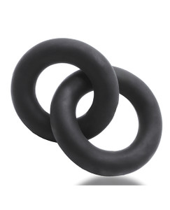 Oxballs Shackle Double Link'd Cock & Ball Rings - Special Edition Night