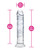 Blush Naturally Yours - Gala - Sparkling Clear Dildo
