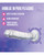 Blush Naturally Yours - Glamor - Sparkling Clear Dildo