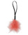 Sex & Mischief Peaches 'n CreaMe Wrist Feather Tickler - Peach