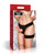 Bedroom Bliss Jolie Strap-On Panty Harness & Garter - Small