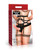 Bedroom Bliss Belle Strap-On Panty Harness & Garter - Medium