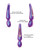 Love to Love Flapping Head Pleaser Wand - Iridescent Night