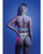 Supernatural Glow-in-the-Dark Zipper Bralette & Thong - White M/L