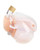 Full Restraint Silicone Cock & Balls Chastity Device - 100% Coverage White