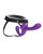Lock-In Dual-Ended Vibrating Strap-On & Harness Set