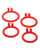 Master Series Bull Chastity Cage - Red