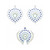 Bijoux Indiscrets Flamboyant Rhinestone Body Decorations Blue/Green