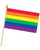Rainbow Fabric Flag