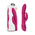 VIVE HALO Rechargeable Stimulating Ring Silicone Rabbit Vibrator Pink